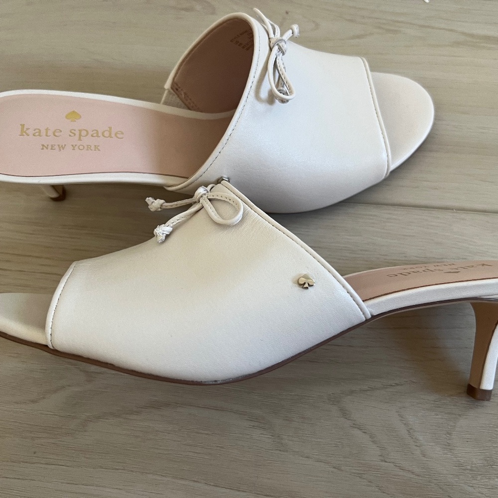 Kate Spade New York Women's White Courts